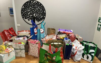 Christmas Donations from Forestry and Rotary